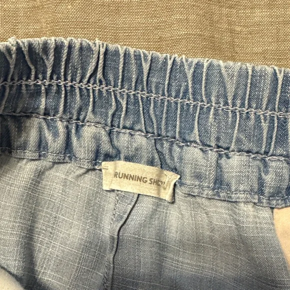 LOFT Light Blue Athletic Shorts - Picture 4 of 4